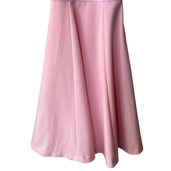 Black Halo Midi Dress Size 2 Pink NWT  Fit and Flare Capsule Wardrobe Classic - Picture 4 of 10
